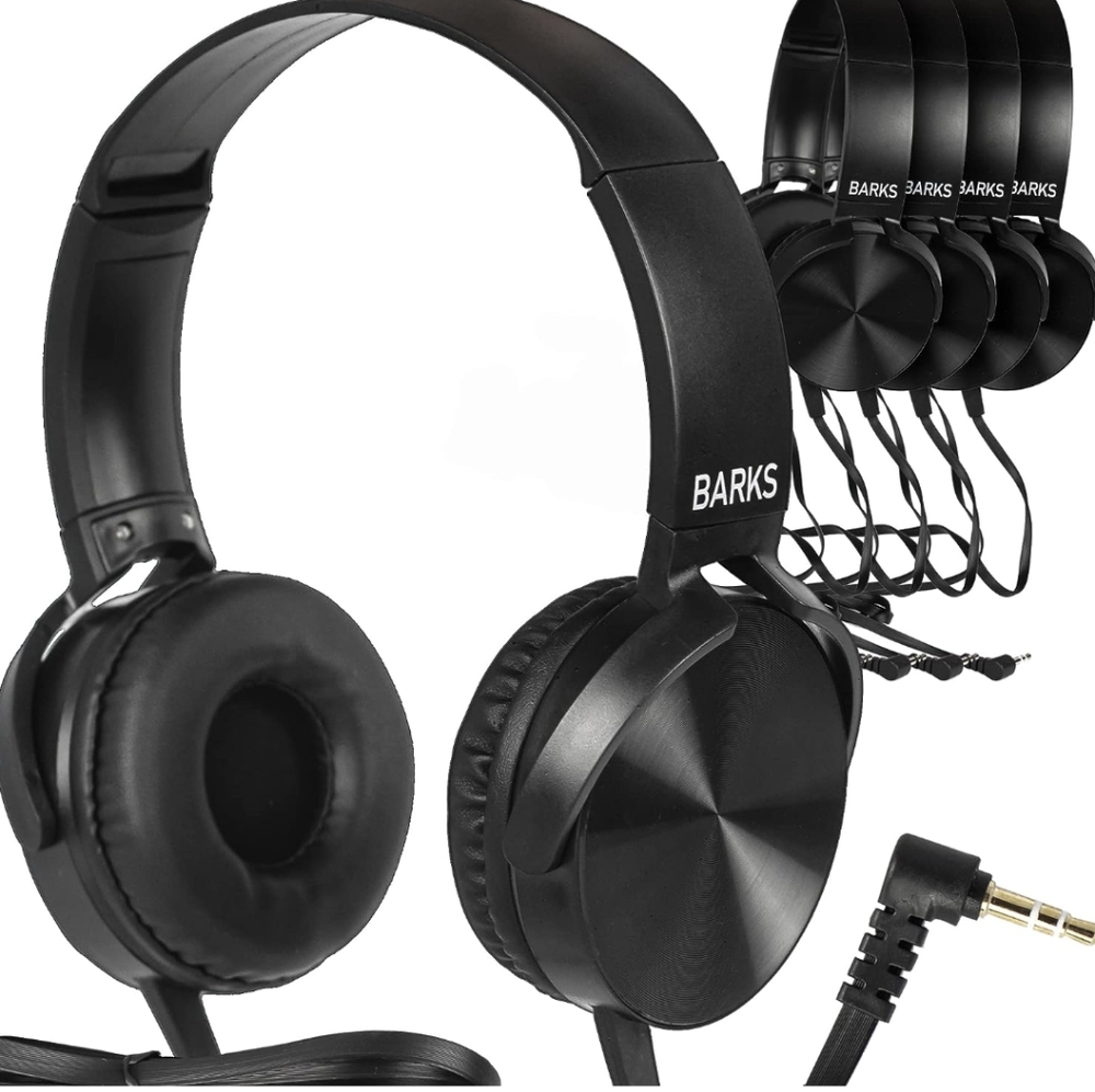 Classroom Headphones for Students (5 Pack)